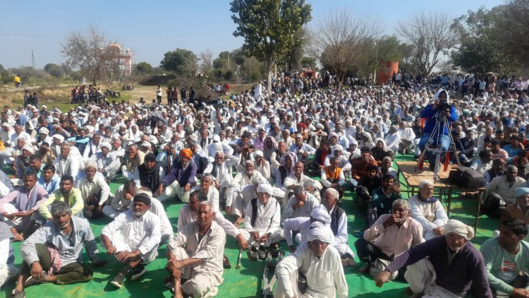 बाबा मनीराम  गौशाला चिरुनी के वार्षिक उत्सव में गौमाता के लिए दान करने उमड़ा सैलाब