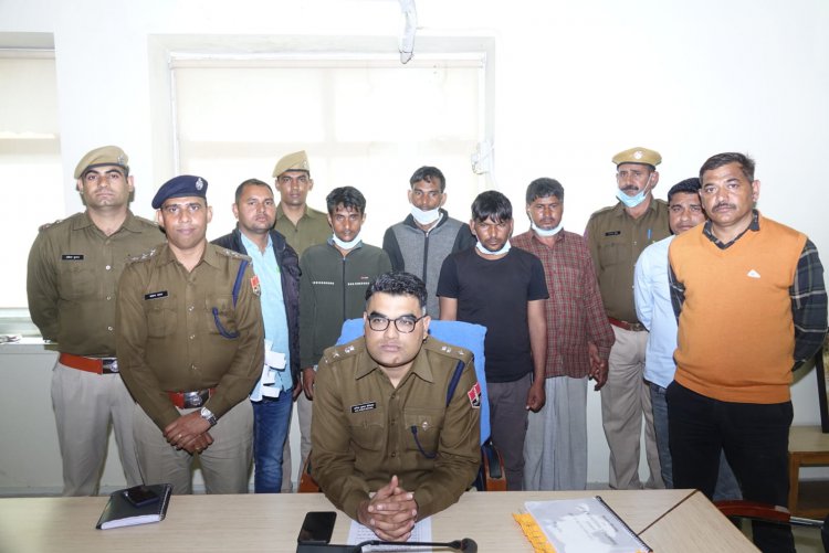 चौकीदार को बंधक बना बिजली निगम में लूट प्रकरण:  पुलिस ने चार लुटेरे किए गिरफ्तार