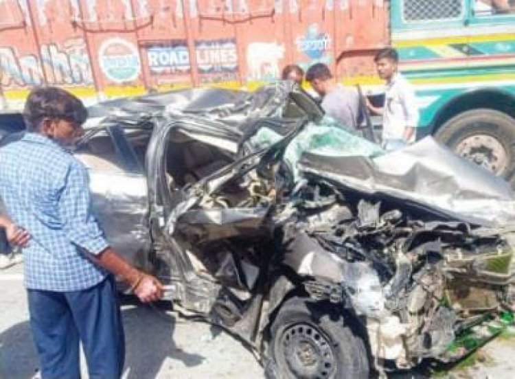 त्यौहार मनाकर लौट दो सगे भाइयों की चन्देरिया में हुए सड़क हादसे में हुई मौत