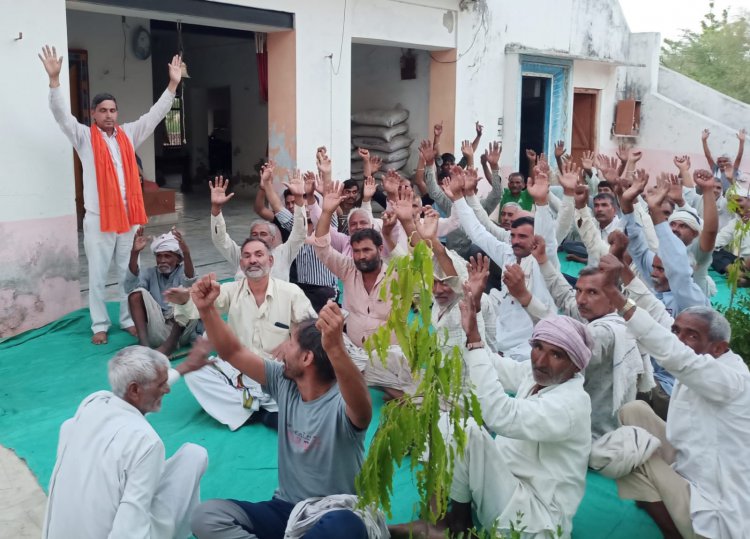 डीग की पंचायतों को एकजुट करके नगर पंचायत समिति में जाने से रोकने के लिए करेंगे संघर्ष - चौधरी