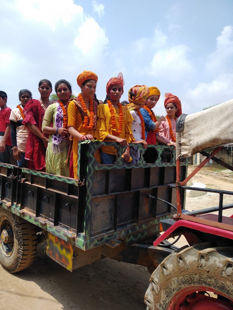 राजकीय उच्च माध्यमिक विद्यालय राजवाड़ा ने मनाया प्रवेशमहोत्सव कार्यक्रम