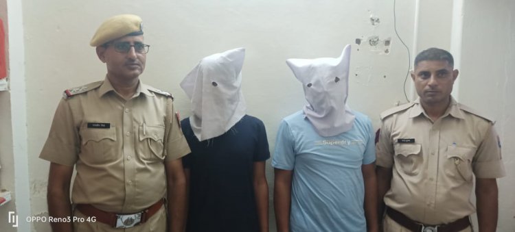 व्यापारी के मुनीम के साथ लूट के मामले में पुलिस ने गैंग के सरगना गुड्डू सहित एक आरोपी गिरफ्तार