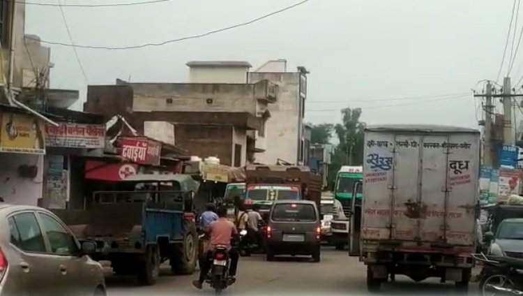 खैरथल में फल एवं सब्जी मंडी यार्ड विकसित नहीं होने से व्यापारियों की बढ़ी मुसीबते