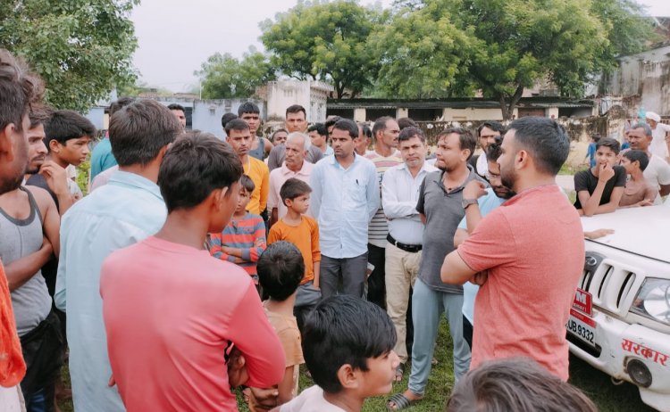 ग्राम डेरा में श्मशान वाली पुलिया पर पैर फिसलने से नदी में गिरे अधेड़ की हुई मौत, पुलिस ने पोस्टमार्टम करवा शव परिजनों को सौपा