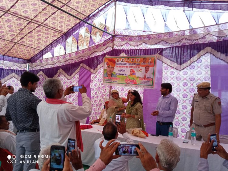 गोविंदगढ़ पहूँचे जिला प्रमुख बलवीर छिल्लर: जिला पार्षद की मांग पर सड़क बनाने की घोषणा की