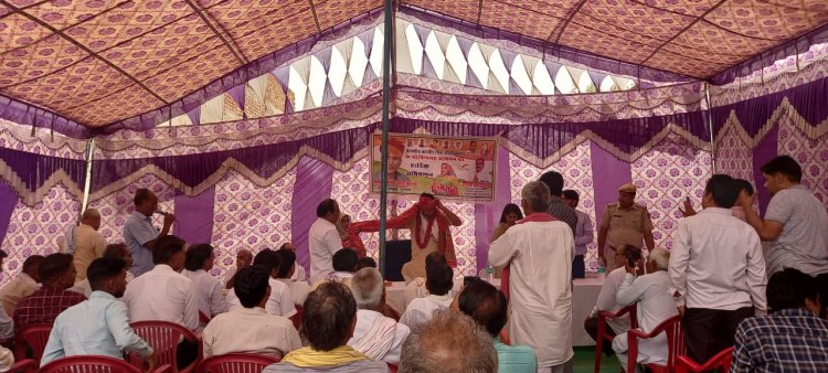 गोविंदगढ़ पहूँचे जिला प्रमुख बलवीर छिल्लर: जिला पार्षद की मांग पर सड़क बनाने की घोषणा की