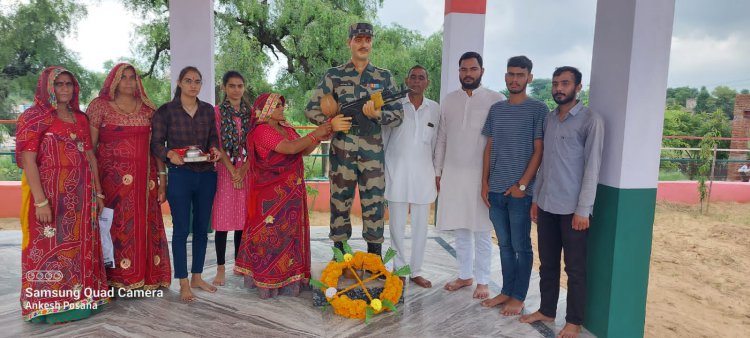 हर्षोल्लास से मनाया रक्षाबंधन का पर्व: बहनों ने अपने शहीद भाइयों की कलाई पर बांधी राखी