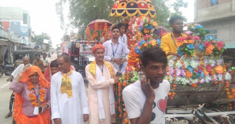 श्री गणेश चतुर्थी पर भरा मेला: भव्य शोभायात्रा व श्रृंगार दर्शन कर प्रसाद चढ़ाने उमड़ा जनसैलाब