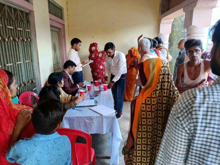 विश्व स्वास्थ्य संगठन शिविर हुआ आयोजित: आओ दुनिया को स्वस्थ और खुशहाल बनाए-  दीक्षित