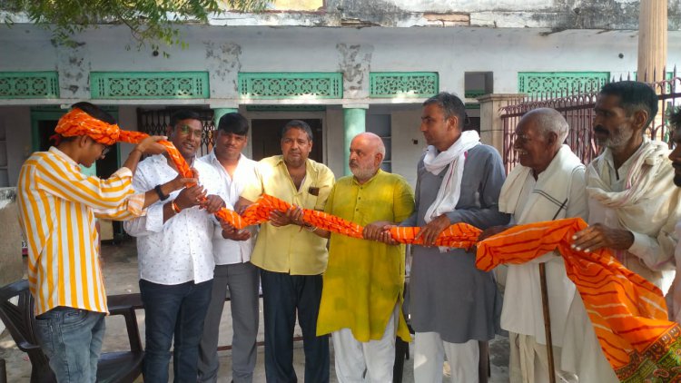 सिकराय महाविद्यालय के नव निर्वाचित अध्यक्ष नरेन्द्र कुमार बैरवा का भाजपा ने किया स्वागत