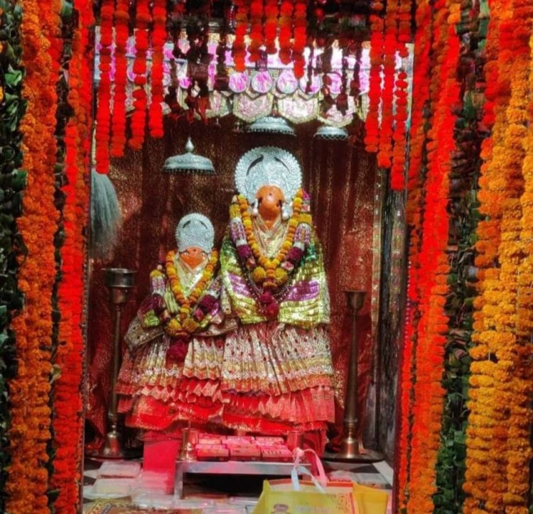 घट स्थापना के साथ कैलादेवी झील का बाड़ा में शारदीय नवरात्रि मेला हुआ शुरू