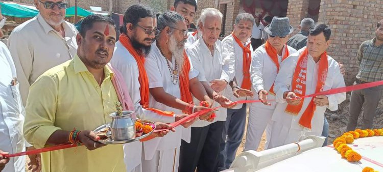 गौसेवा पुण्य से मन को मिलती हैं शांति: रघुवरदास महाराज