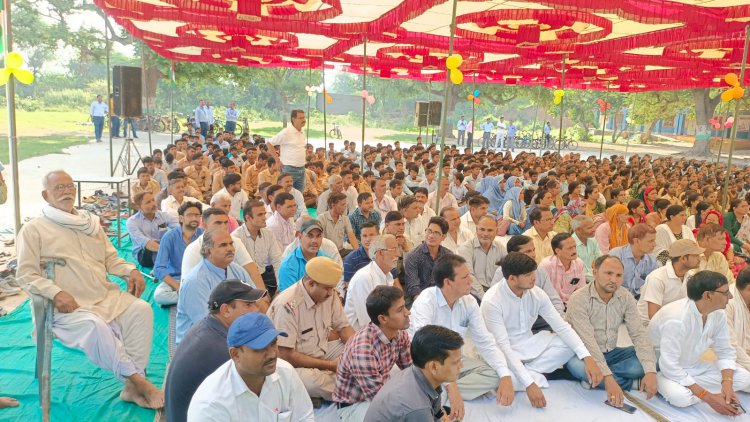 राष्ट्रपिता महात्मा गांधी एवं पूर्व प्रधानमंत्री लालबहादुर शास्त्री की जयंती धूमधाम से मनाई