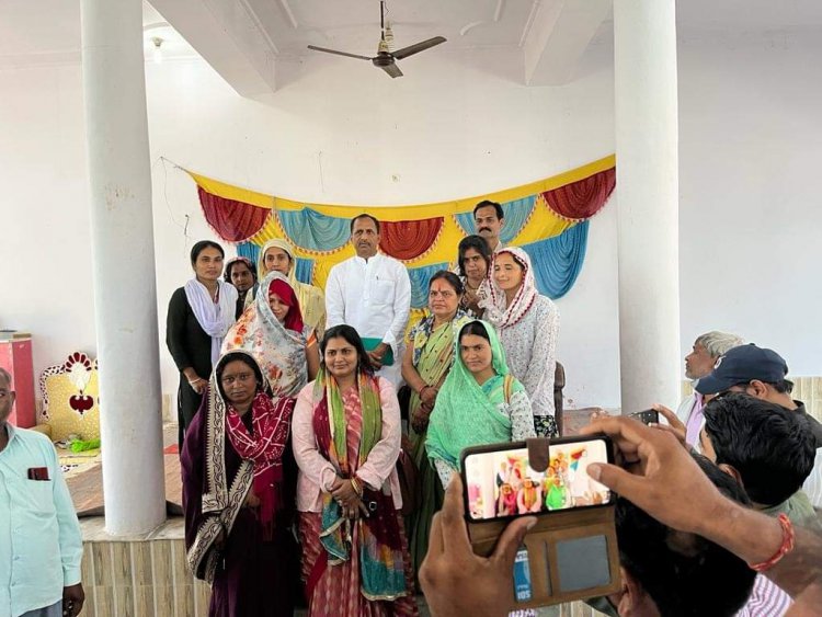 वैर विधायक एवं पीडब्लूडी कैबिनेट मंत्री भजनलाल जाटव ने ली ब्लॉक स्तरीय अधिकारियों की बैठक