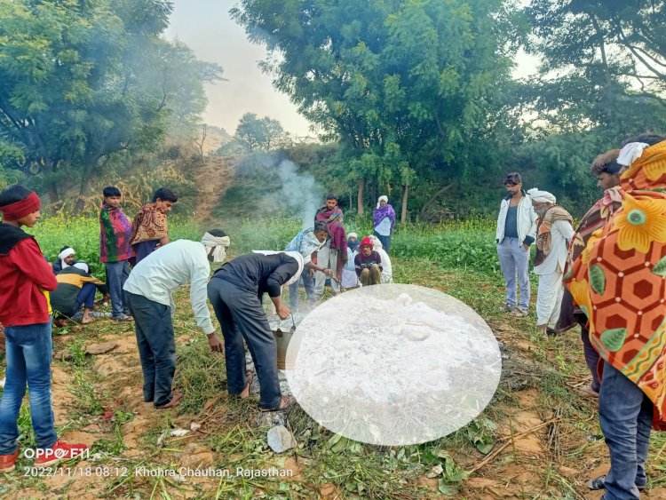 रैणी के खोहरा चौहान मे दलित वर्ग बलाई समाज के लिए श्मशान घाट की नही हैं कोई व्यवस्था: हो रही बड़ी परेशानी