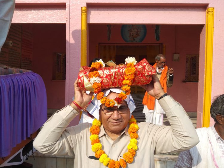 1008 श्री बाबा मनोहरदास जी महाराज की 64 वीं पुण्यस्मृति महोत्सव पर वैर में संगीतमय भागवत कथा ज्ञान यज्ञ का आयोजन