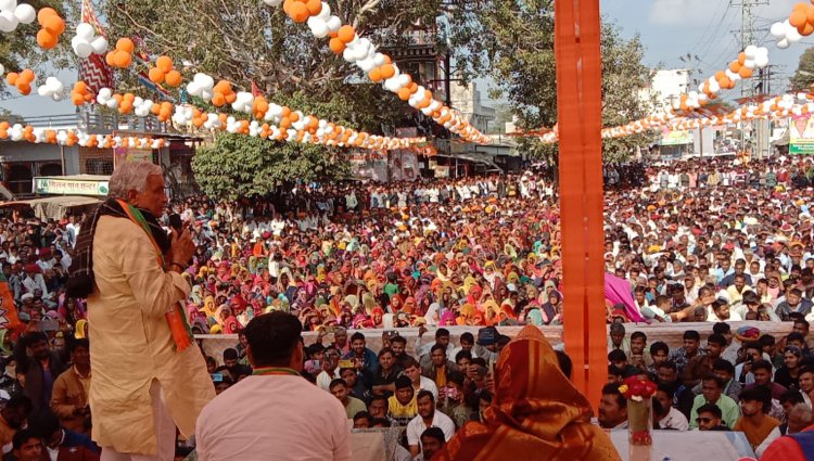 जन आक्रोश महासभा में गरजे किरोड़ीलाल मीणा: कुर्सी की खींचतान में व्यस्त कांग्रेस सरकार जनता भगवान भरोसे