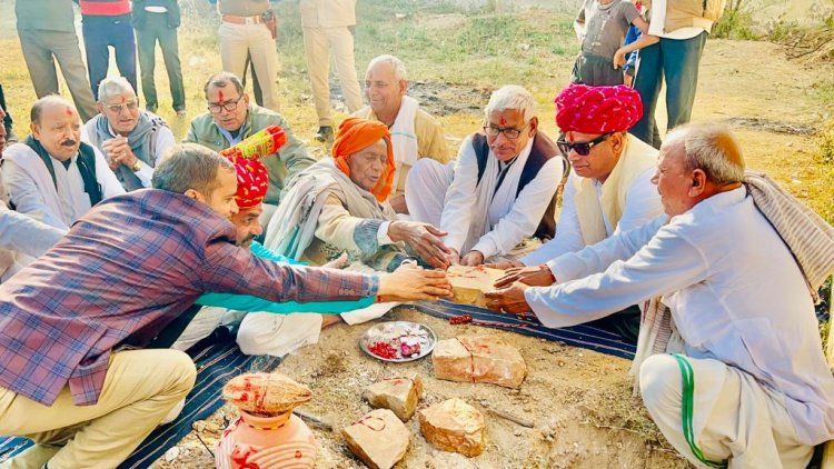 विधायक हुडला ने की फाइबर टू होम सुविधा गढ़ हिम्मतसिंह से शुरू