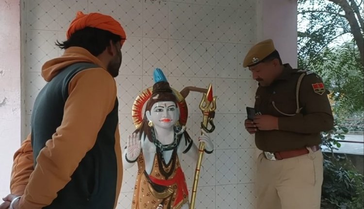 गोविंदगढ़ में असामाजिक तत्वों ने शिव जी की प्रतिमा को किया खंडित: पुलिस जांच में जुटी