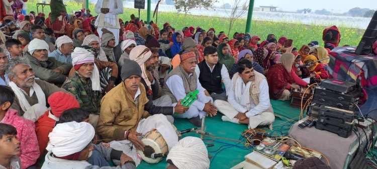 ओबीसी प्रकोष्ठ के जिला अध्यक्ष ने किया कई गांव में ग्रामीणों से जनसंपर्क