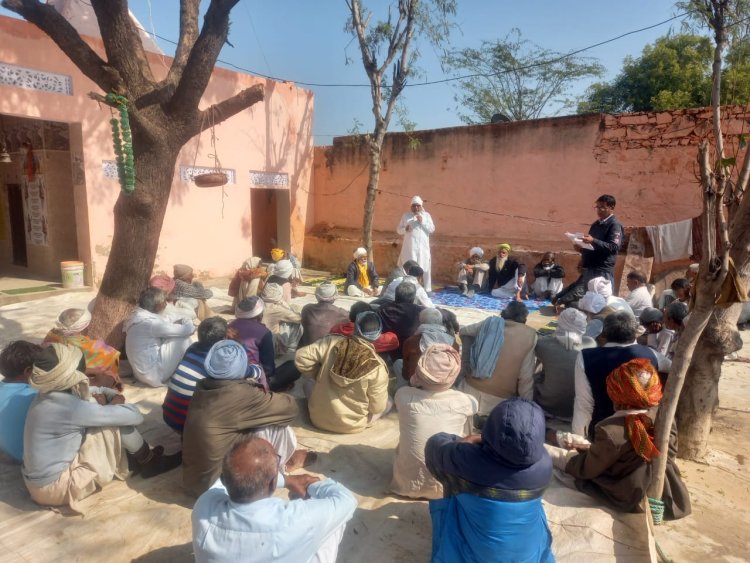 किसानों को चंबल का पानी नहीं तो वोट नहीं के नारे के साथ किसानों ने दी आंदोलन की चेतावनी: रामगढ़ विधानसभा क्षेत्र का है मामला