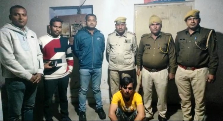 उड़ीसा पुलिस ने दबिश देकर सेना का अफसर बन कार बेचने के बहाने 2लाख 71हजार ठगने का आरोपी पकडा