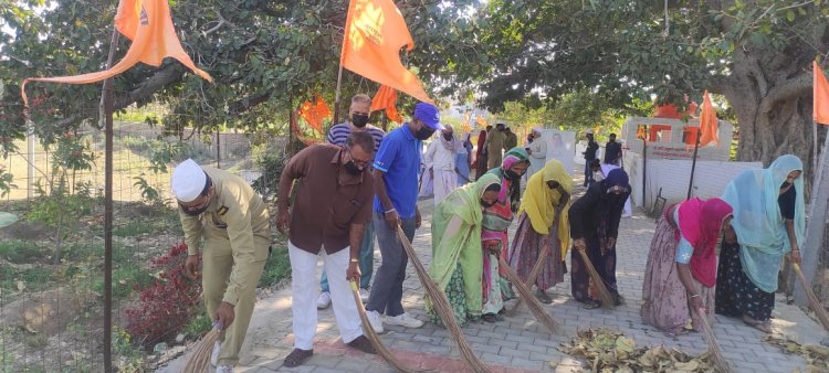 संत निरंकारी मिशन ब्रांच महेंद्रगढ़ द्वारा स्वच्छ जल स्वच्छ मन प्रयोजना का शुभारंभ