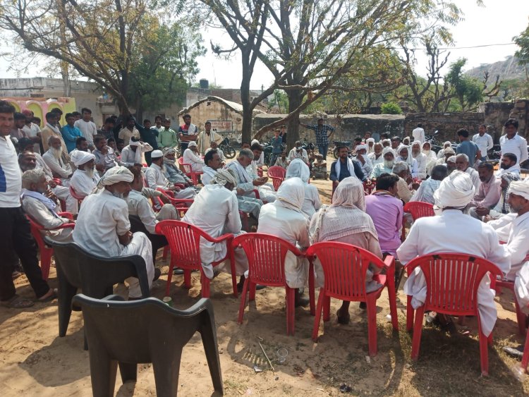 बोतल और पत्थर मार की गई ट्रैक्टर-चालक नाहिद की हत्या के आरोपियों की सात दिन में गिरफ्तारी ना होने पर जाति विशेष के लिए ने धरना प्रदर्शन की दी चेतावनी