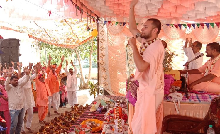 ईश्वरीय आराधना से ही मनुष्य का कल्याण संभव है: संत गौर सुंदर प्रभु