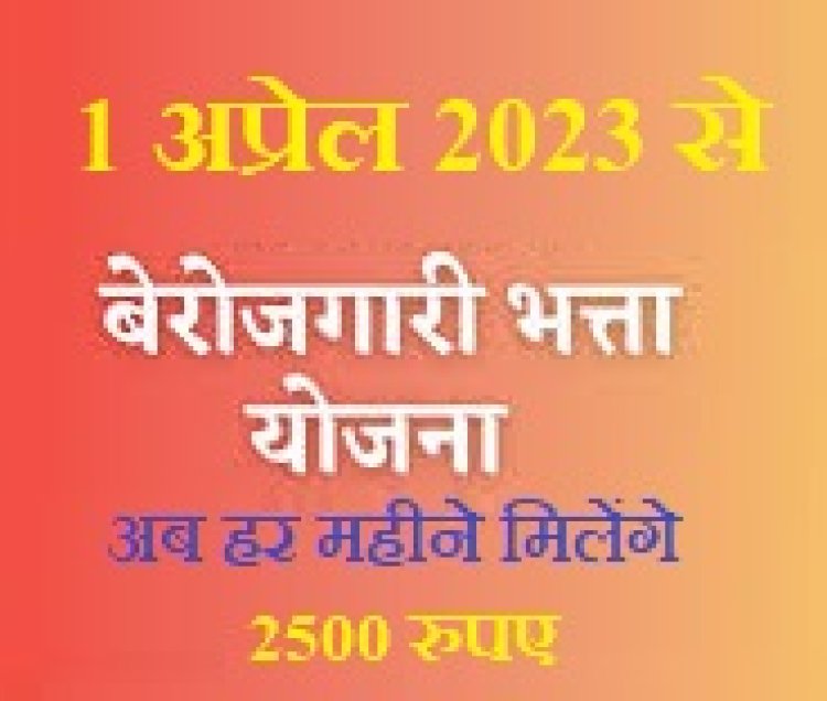 मुख्यमंत्री की घोषणा के बाद 1 अप्रेल से बेरोजगारों को सरकार हर महीने देगी 2500 रुपए: जाने क्या है पात्रता