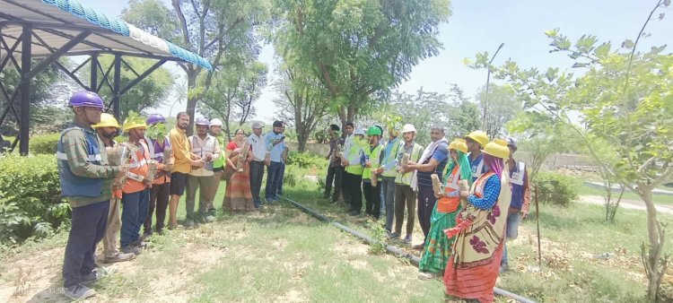 पौधरोपण कर पर्यावरण संरक्षण का दिया संदेश