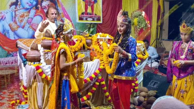 गुरलाँ में सप्तदिवसीय श्रीमद्भागवत कथा का हुआ समापन: हमें भक्ति, ज्ञान और त्याग सिखाती है भागवत : वैष्णव