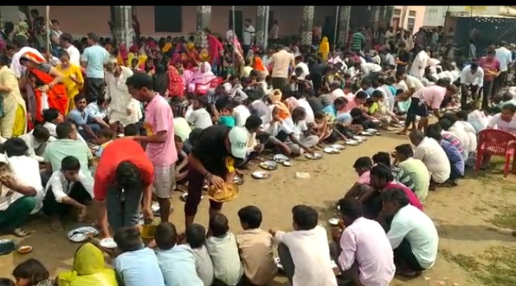 शनि देव मूर्ति का तृतीय स्थापना दिवस परअनेक धार्मिक कार्यक्रमों एवं विशाल भंडारे के साथ हुआ आयोजित