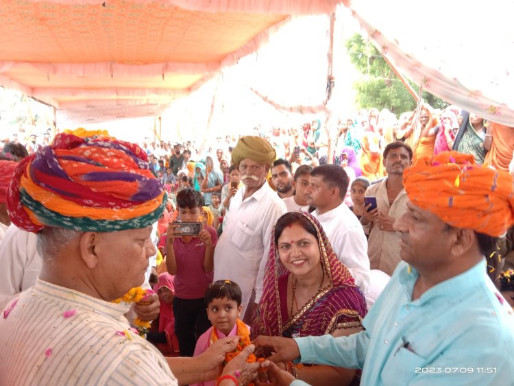 नगर में भाजपा नेता हुआ जोरदार स्वागत: चेयरमैन नरेश मीणा ने जुटाई जबरदस्त भीड़