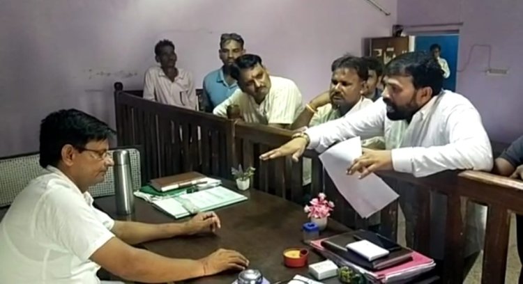 महवा नगरपालिका पर बनवारी लाल ने लगाया भ्रष्टाचार का आरोप