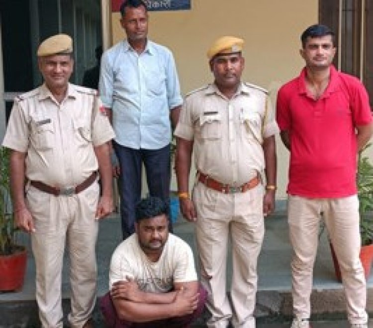 सीबीआई के प्रकरण मे वांछित चल रहे आरोपी हैदर को दस्तायाब कर दिल्ली पुलिस को किया सुर्पुद