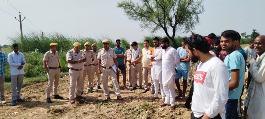 पहाडी थाना क्षेत्र में गौवंश की हत्या कर: गौतस्कर अवेशष लेकर फरार