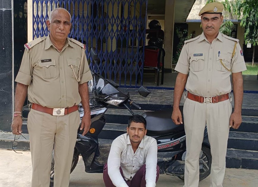 हवाई फायर कर अफवाह फैलाने वाले अपराधियों के विरुद्द  पुलिस थाना मुण्डावर की प्रभावी कार्यवाही