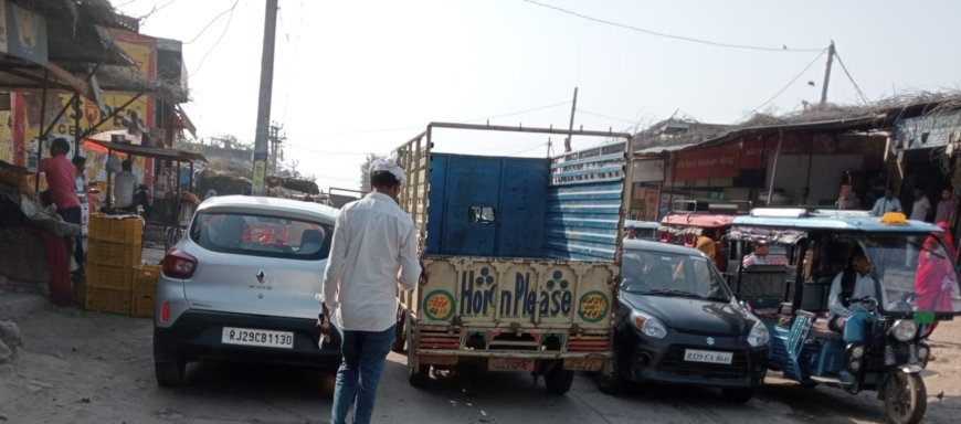 गोलाकाबास में अतिक्रमण को लेकर प्रशासन नहीं अलर्ट: त्यौहार व चुनाव माहौल में दिखने को मिलेगा अतिक्रमण का नतीजा