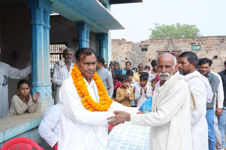 कांग्रेस प्रत्याशी जुबेर खान ने किया रामगढ़ में जनसंपर्क, जनता का मिल रहा भरपूर प्यार लोग दे रहे हैं जीत का आर्शीवाद