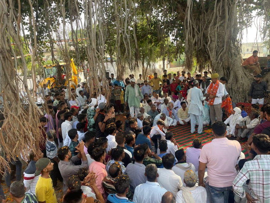 भाजपा प्रत्याशी देवी सिंह शेखावत के जनसंपर्क कार्यक्रम में गांवों ने उनका वार्ता स्वागतपूर्वक किया, विकास और परिवर्तन का समर्थन जताया।