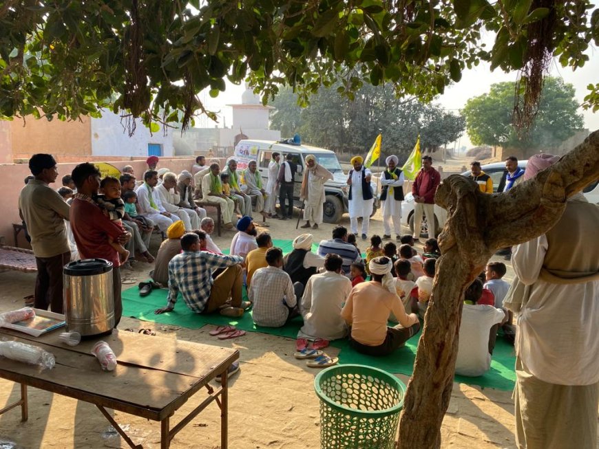 रायसिंहनगर विधानसभा क्षेत्र से दर्शन सिंह बावरी मजबूत स्थिति में आए  नजर