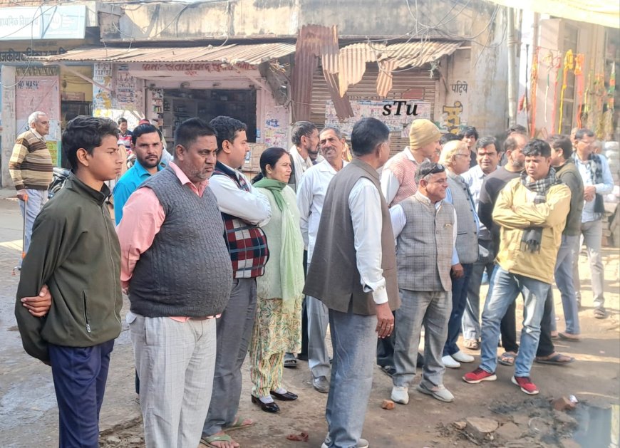 बालिका स्कूल भवन निर्माण हेतु कचरा उठाने का कार्य हुआ शुरू:तीन कमरों का होगा निर्माण