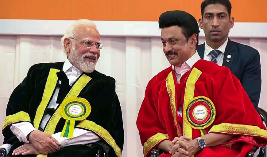 बिना राजनीति के भी अपनी बात रखी जा सकती है, तमिलनाडु में PM Modi और MK Stalin ने पेश किया बड़ा उदाहरण