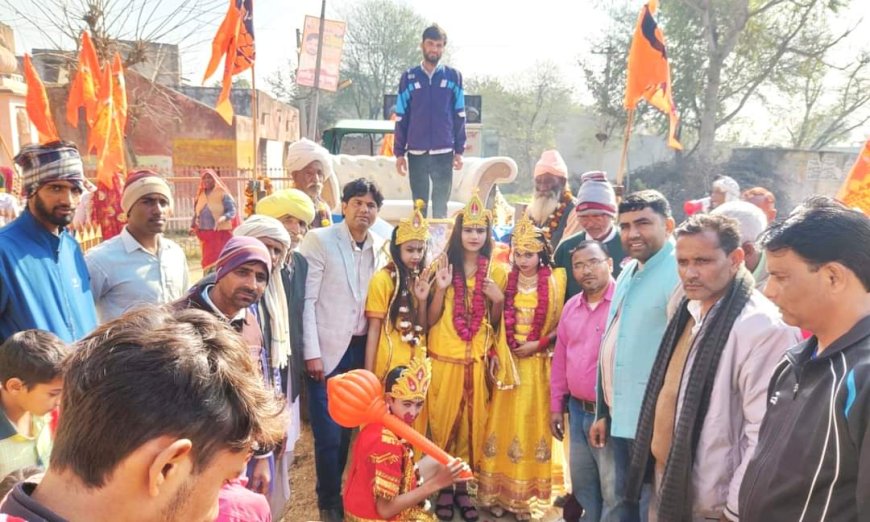 धुमधाम व हर्षोल्लास से मनेगा श्रीराम मंदिर प्राण प्रतिष्ठा समारोह