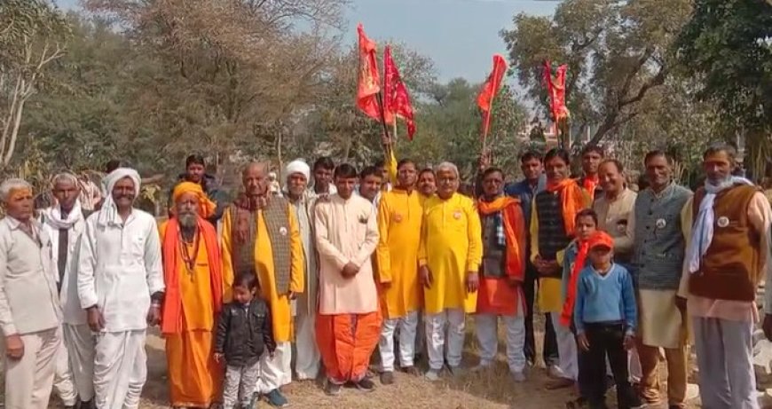 अलवर जिले के कस्बों सहित आसपास क्षेत्रों में श्रीराम प्राण-प्रतिष्ठा के अवसर पर किया भगवान का श्रृंगार- छप्पन भोग की झांकी सजाई :भजन सत्संग कार्यक्रम आयोजित