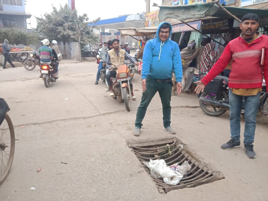 गंदे नाले दे रहे है हादसों को न्योता