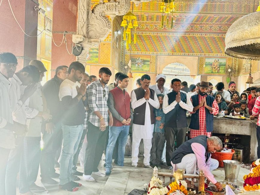 रींगस के प्रसिद्ध भैरूंजी मन्दिर पर उमड़ा भक्तों का सैलाब