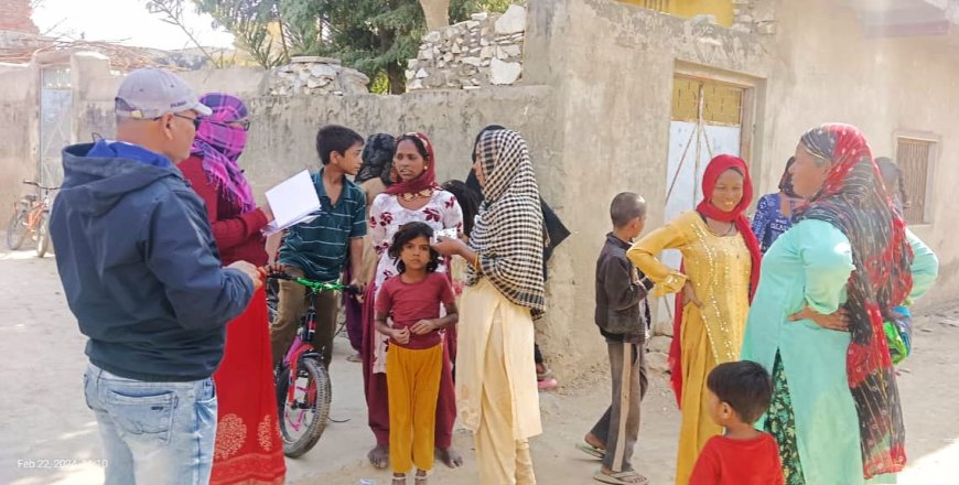 सामुदायिक जागरूकता एवं जन सहभागिता कार्यक्रम के तहत सिवरेज के प्रति आमजन को किया जागरूक