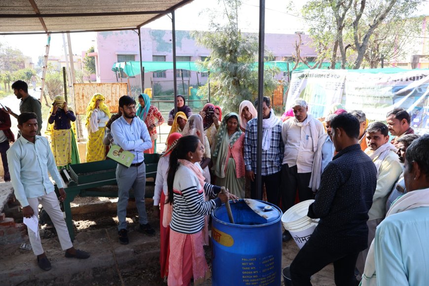 नोगांवा प्राकृतिक खेती पर संस्थागत प्रशिक्षण का आयोजन